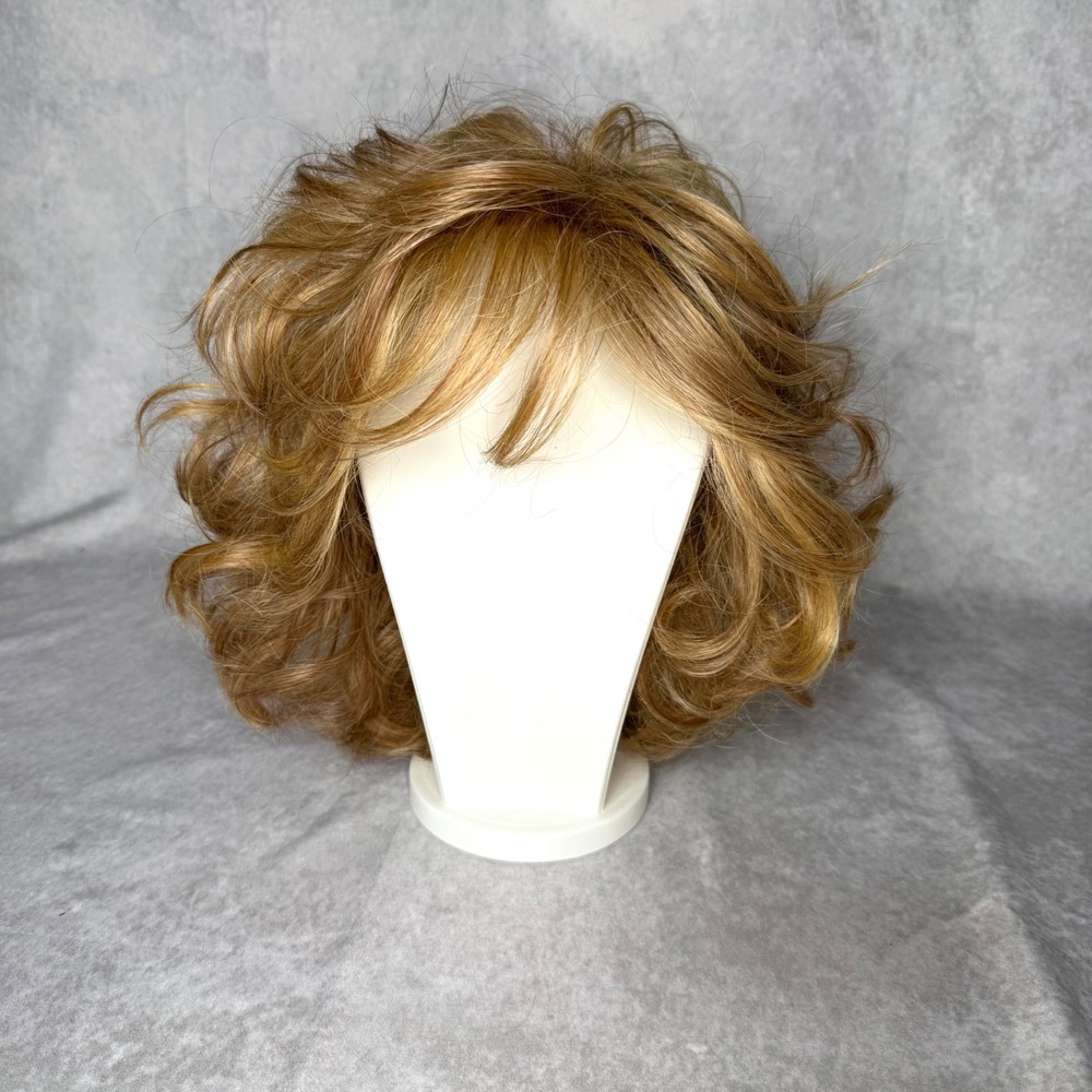 Raquel Welch Sheer Indulgence Tru2Life Heat Friendly Synthetic Blonde Curly Wig